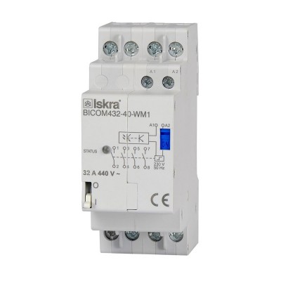 QUBINO Interruptor biestable 32A para Smart Meter