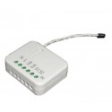 Philio PAN04-1B Z-Wave Plus 2x1,5 Kw - Chave micro-módulo com 2 relés e controle de consumo