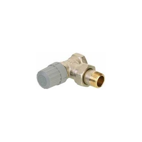Válvula Danfoss a escuadra termostatizable para instalaciones bitubo 
