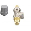 Gama de válvulas termostáticas Danfoss RA-FN 1/2" invertido quadrado para instalações de tubo duplo 013G0143
