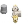 Válvula Danfoss a escuadra termostatizable para instalaciones bitubo 