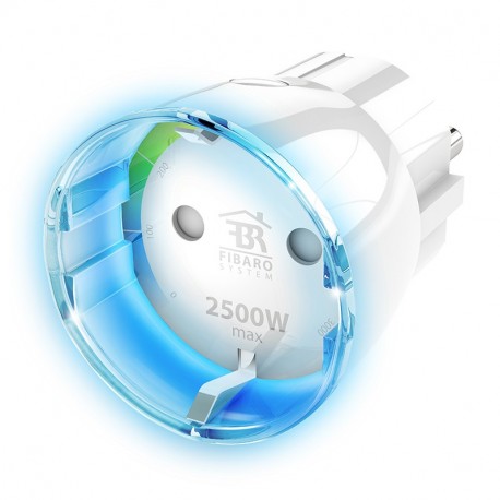 Enchufe controlado (on/off) con medidor de consumo de Fibaro