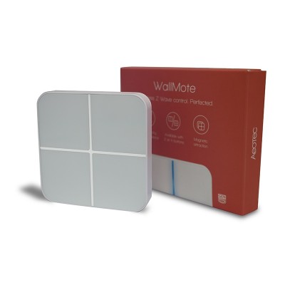 Aeotec WallMote Quad - Mando a distancia con 4 botones