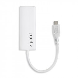 ZIPATO - Micro-USB para adaptador Ethernet para controlador Zipatile