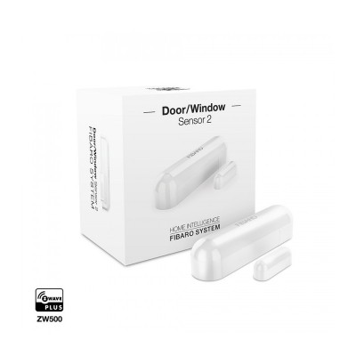 Sensor de apertura Z-Wave+ de Fibaro para puerta/ventana (BLANCO-White)