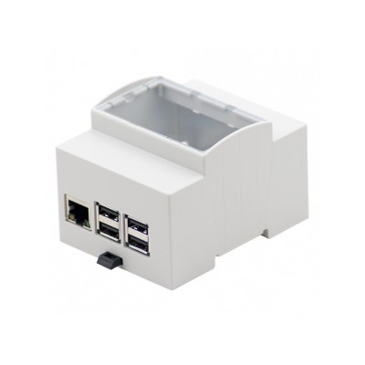 Caja Carril DIN para Raspberry Pi 3