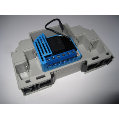 Caja modular de carril DIN para dispositivos Z-Wave