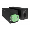 Conversor Ethernet PoE da DoorBird para 2 cabos
