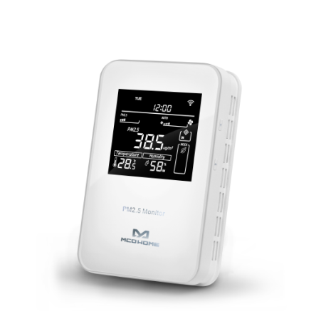 Detector de formaldehído Stronerliou Probador de calidad del aire en el hogar Medidor HCHO Monitor PM2.5 