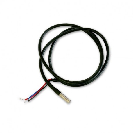 Sonda de temperatura DALLAS DS18B20 1-Wire resistente al agua (cable 1m)
