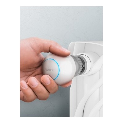Fibaro - Cabezal Termostático Z-Wave Plus para radiador
