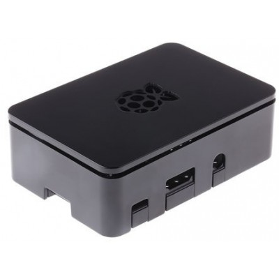 RASPBERRY CAJA PARA RASPBERRY PI 3, NEGRA
