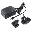 FUENTE DE ALIMENTACION 2.5A - NEGRO - PARA RASPBERRY PI 3