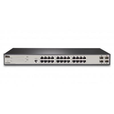 NETIS ST3328GF - Switch Gigabit 24 puertos+ 2 ó 4 combo Gigabit SFP con gestión SNMP