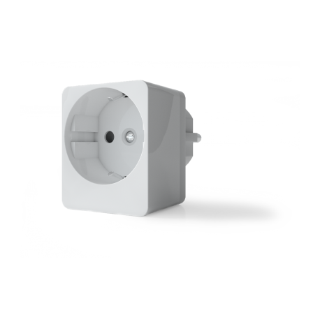 Qubino Smart Plug 16A - Enchufe Z-Wave Plus on-off de pequeño tamaño