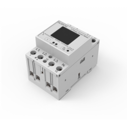 Qubino Smart Meter 3 fases - medidor de consumo elétrico trifásico Z-Wave Plus para trilho DIN