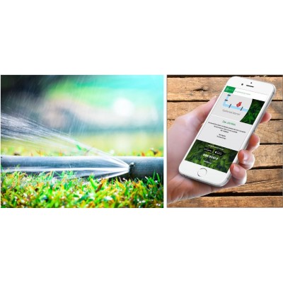 Medidor de vazão GreenIQ para tubos de 1 polegada