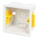 NET-BACKBOX Caja de mecanismo para pared/superficie 86x86x32mm