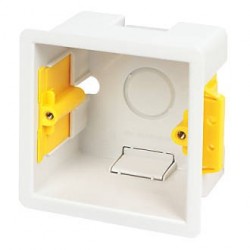 Caixa do mecanismo NET-BACKBOX DL BUILT-IN - Dimensões da 83x83x48mm