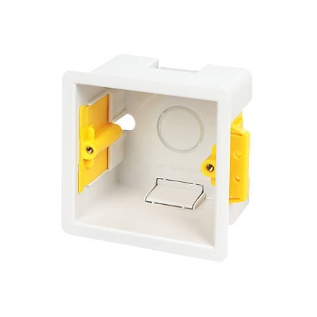 NET-BACKBOX Caja de mecanismo para pared/superficie 86x86x32mm