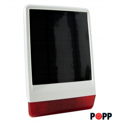 POPP Sirena Solar Z-Wave Plus para exterior V2