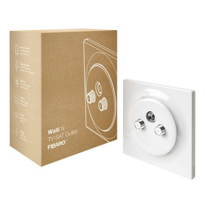 FIBARO - Walli N TV-SAT Outlet