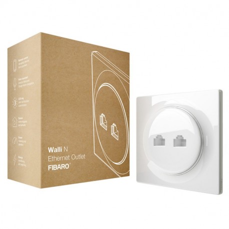 FIBARO - Walli N Ethernet Outlet