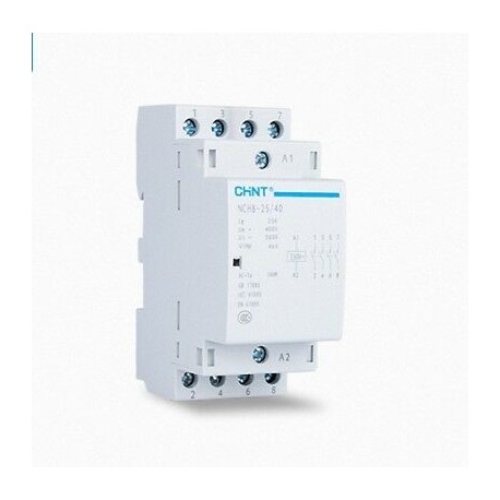 Contator modular 4P 25A NCH8 CHINT