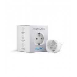 Aeotec Smart Switch 7 - Enchufe On-Off Z-Wave Plus con medidor de consumo