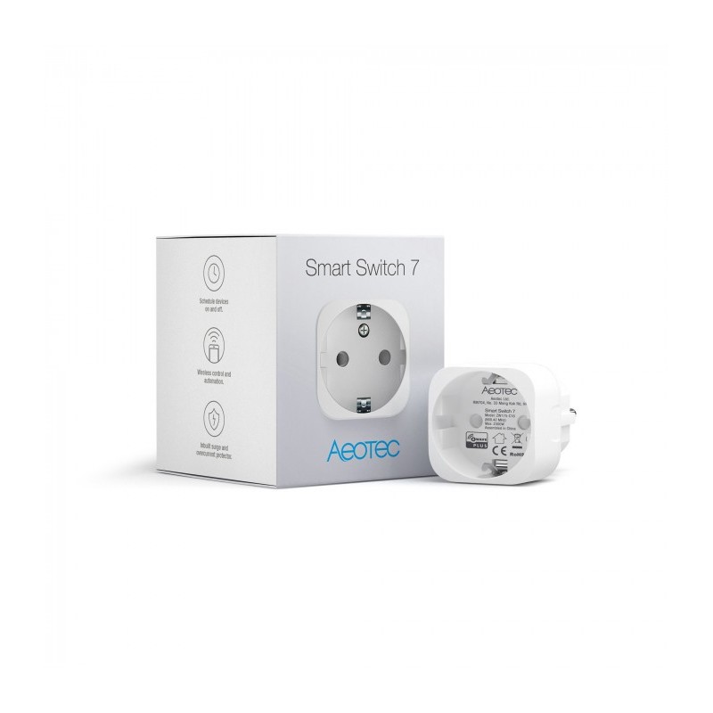 Qubino Smart Plug 16A, Z-Wave AC on/off device controller up to 16A