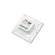 MCO-Home Glass Touch GEN5 (2 botones) Interruptor on-off táctil de cristal blanco Z-Wave