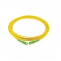 Patch cord fiber optic SC / APC to SC / APC single-mode SIMPLEX 3.0 mm LSZH 3 Mts