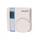 Wall thermostat with Secure LCD screen