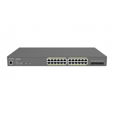 EnGenius ECS1528FP Conmutador de red de 24 puertos PoE de 410W administrado en nube