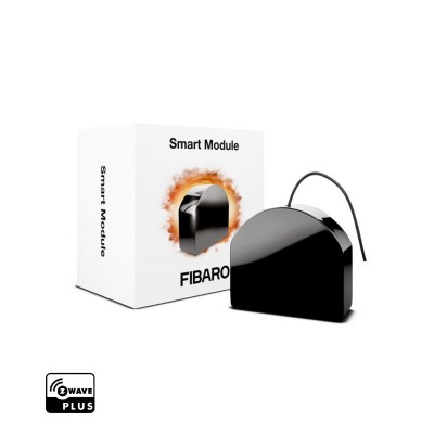 Interruptor relé ON/OFF oculto doble 2x1,5Kw de Fibaro FGS-222