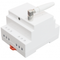 Controle GSM de trilho DIN