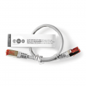 INTELINET - Patch cord RJ45 Cat6 UTP 0,25m cinza