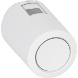 Danfoss LC-13 Z-Wave thermostatic head for radiator adaptable to RA and M30 valves.