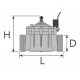 Galarza - Electroválvula agua riego 3/4'' - 24Vac