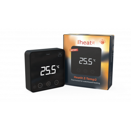 Heatit Z-Temp2 - Termostato Z-Wave para calefacción por agua