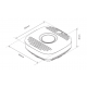 Heatit Z-Smoke Detector - sensor de humo Z-Wave a bateria