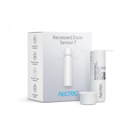 Aeotec Recessed Door Sensor 7 - Sensor puerta empotrado Z-Wave