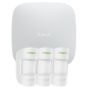 AJAX Professional alarm kit HUBKIT-PRO: Central and 3 motion detectors