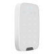 Ajax KeyPad Plus - Teclado táctil inalámbrico compatible con tarjetas y llaveros cifrados sin contacto
