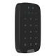 Ajax KeyPad Plus - Teclado táctil inalámbrico compatible con tarjetas y llaveros cifrados sin contacto