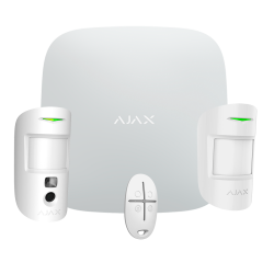Ajax StarterKit-CAM-MP Ajax Hub 2 Alarm Kit, 1 PIRCAM, 1 PIR detector and 1 remote