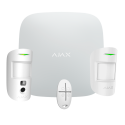 Kit Alarma Ajax StarterKit-CAM-MP Ajax Hub 2, 1 PIRCAM, 1 detector PIR y 1 mando