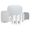 Kit Ajax HUB2PLUSKIT-DP-PRO - Hub 2 Plus, 2 PIRCAM, 1 magnético, 1 mando, 1 teclado y 1 sirena