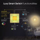 Qubino Luxy Smart Switch -  interruptor inteligente Z-Wave con luz y sonido