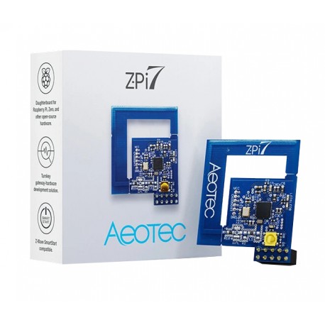 Aeotec Z-Pi 7 - adaptador GPIO Z-Wave Plus2 (Serie 700) para placas de desarrollo